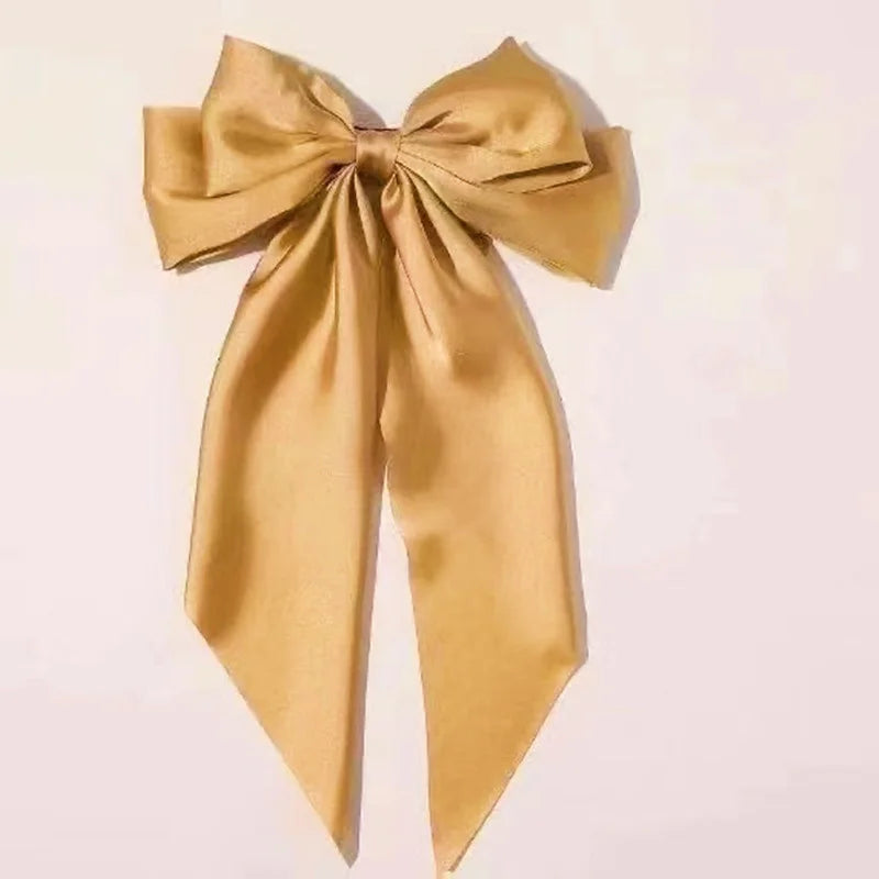 Rosy's Chiffon Bow Hair Clip