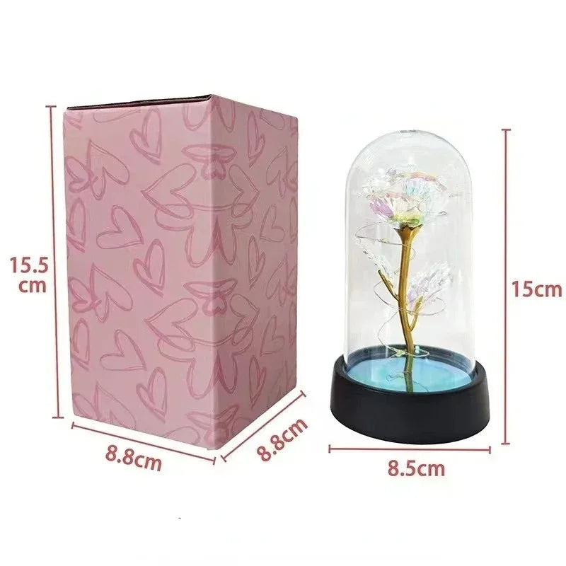 Eternal Rose Flower Light