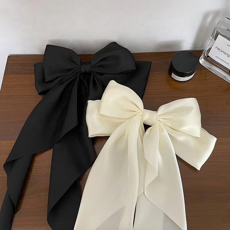 Rosy's Chiffon Bow Hair Clip
