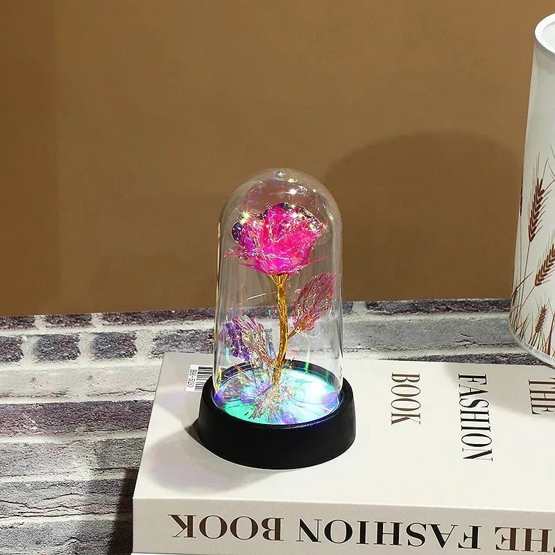 Eternal Rose Flower Light