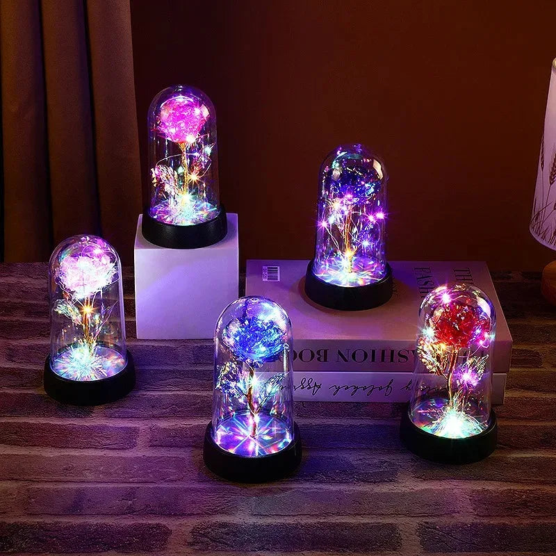 Eternal Rose Flower Light